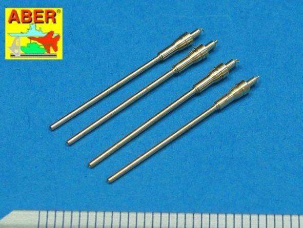 Aber A48 007 Set of 4 barrels for German aircraft 20mm machine guns MG 151/20 (1:48)