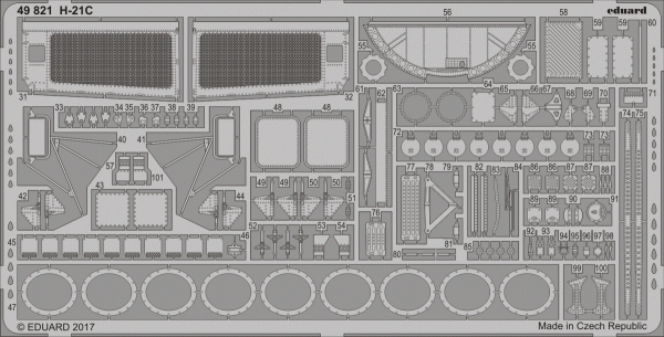 Eduard 49821 H-21C  ITALERI 1/48