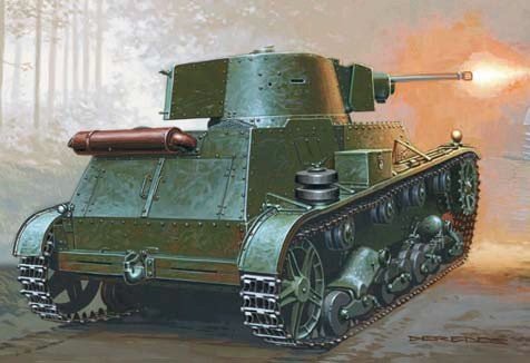 Mirage Hobby 72601 7TP light tank (1:72)