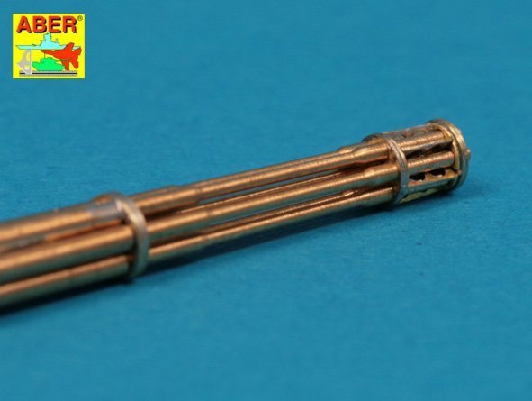 Aber A48 050 Set of barrels for 20 mm gun M61A1used in modern US Force aircrafts (1:48)