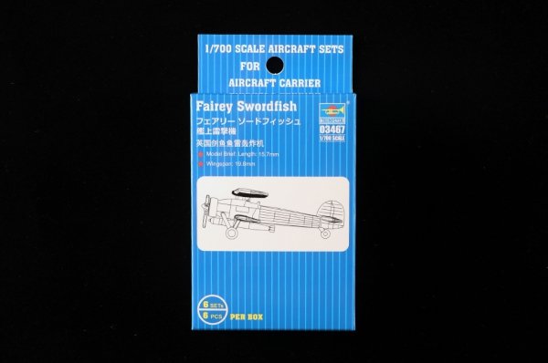 Trumpeter 03467 Fairey Swordfish 1/700