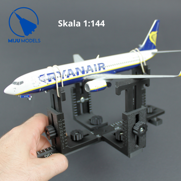 Miju Models JIG-AIR-L-FULL Duży statyw lotniczy Full Set / Large Full Set Aircraft Tripod