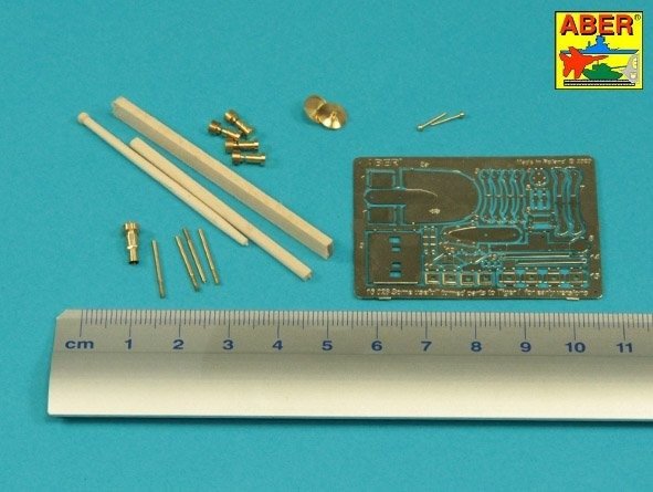 Aber 16028 Useful parts for the early versions of the Tiger I tank / Pożyteczne części do czołgu Tiger I wczesnych wersji 1/16
