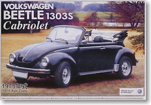 Aoshima 04779 Volkswagen Beetle 1303S Cabriolet 75 (1:24)