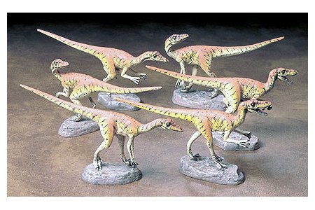 Tamiya 60105 Velociraptors Diorama Set - Pack of Six