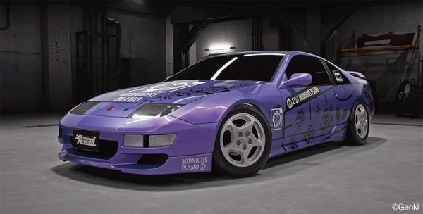 Hasegawa SP671-52471 Nissan Fairlady Z (Z32) Version R Twin Turbo 2by2 "Midnight Plamo" Tokyo Xtreme Racer 1/24