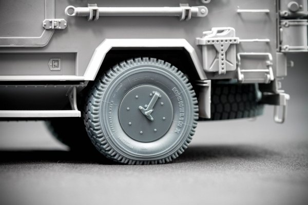 ScaleX WM 35006S KOZAK 2 Sagged wheel set (for ICM) 1/35