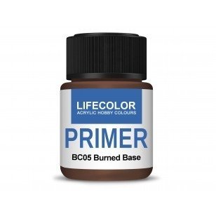 Lifecolor BC05 Acrylic Primer Burned Base 22ml