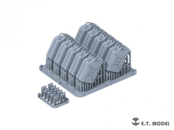 E.T. Model P35-304 Israeli 20L FUEL CANS SET ( 3D Print ) 1/35