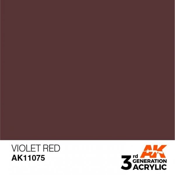 AK Interactive AK11075 Violet Red 17ml