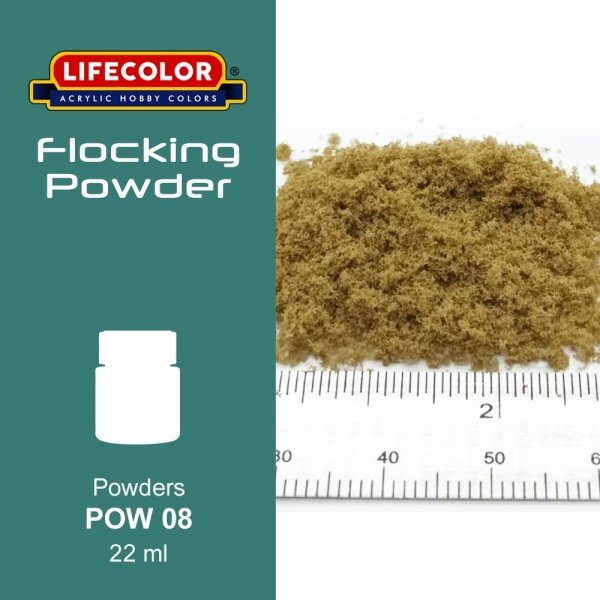 Lifecolor POW08 Flocking Powder Dried plant 22ml