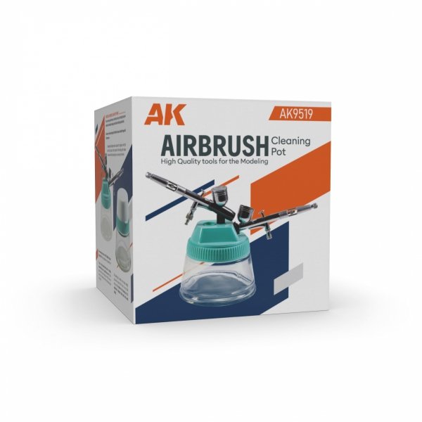 AK Interactive AK9519 AIRBRUSH CLEANING POT - BOTTLE