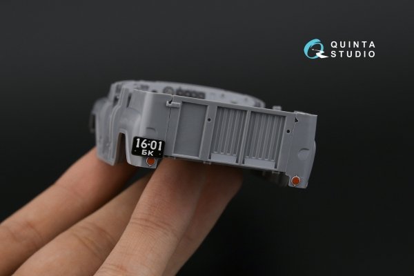 Quinta Studio QD35115 UAZ-469 3D-Printed &amp; coloured Interior on decal paper (Zvezda) 1/35