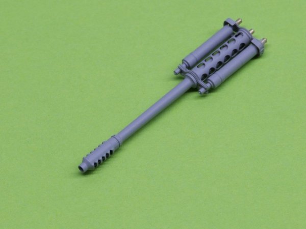 Master AM-48-125 AH-64 Apache - M230 Chain Gun barrel (30mm), Pitot Tubes and tail antenna (resin, PE and turned parts) 1:48
