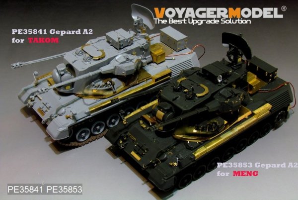 Voyager Model PE35853 Modern German Gepard A2 SPAAG Basic For MENG TS-030 1/35