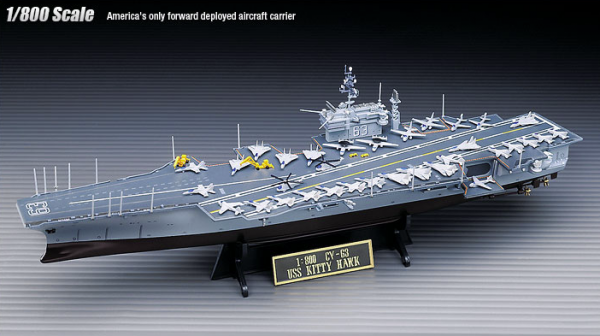 Academy 14210 USS CV-63 Kitty Hawk 1/800