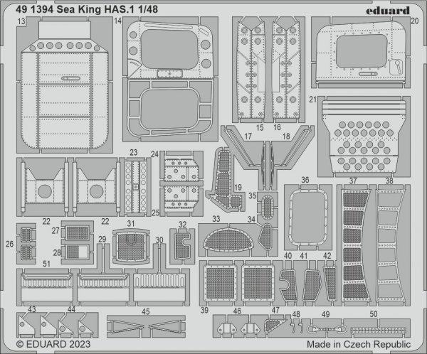 Eduard BIG49397 Sea King HAS.1 AIRFIX 1/48