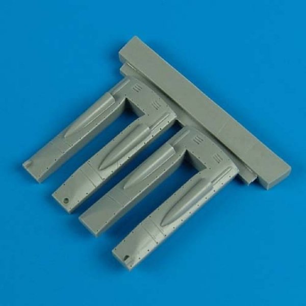 Quickboost QB48369 P-38 Lightning turbo-supercharger cover Hasegawa 1/48