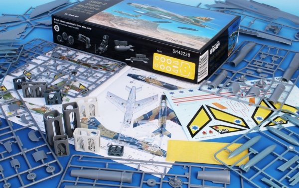 Special Hobby 48238B Dassault SMB-2 Super Mystere / Sa'ar - Israeli Storm in the Sky' (Kit+Book) 1/48