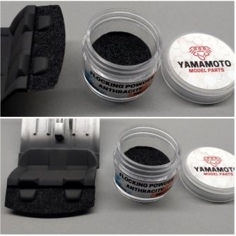 Yamamoto YMPF002 Flocking Powder Anthracit