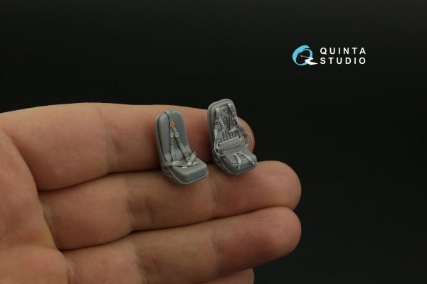 Quinta Studio QD+48358 Ka-27PL Trainer version 3D-Printed coloured Interior on decal paper (Hobby Boss) (with 3D-printed resin parts) 1/48