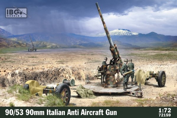 IBG 72159 90/53 90mm Italian Anti Aircraft Gun 1/72