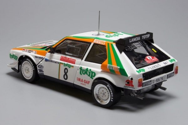 NuNu PN24005B Lancia Delta S4 '86 Sanremo Rally (Totip) + Monte Carlo 1/24
