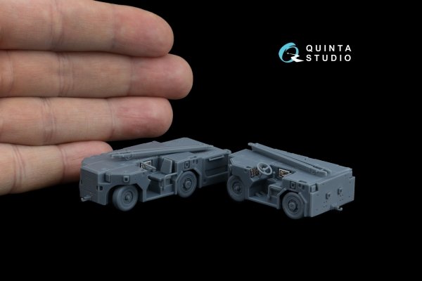Quinta Studio QT72017 US NAVY AS32A-49 Deck tractor, short/long version, Full kit 1/72
