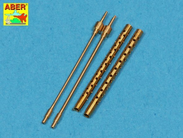 Aber A48 013 Set of 2 barrels for Type 3 MG 1/48