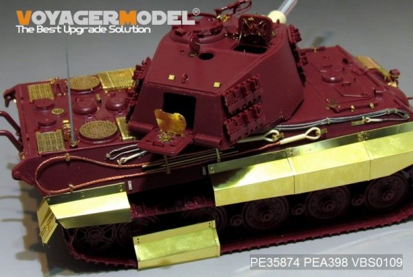 Voyager Model PE35874 WWII German King Tiger (Hensehel Turret) for MENG 1/35