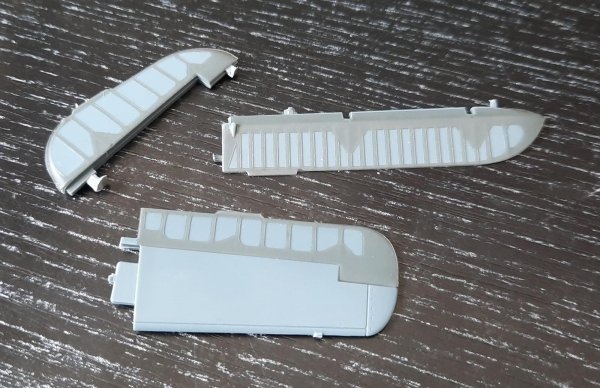 Omask 64010 Bf Fw 190 D masks for control surfaces (for Eduard) 1/48