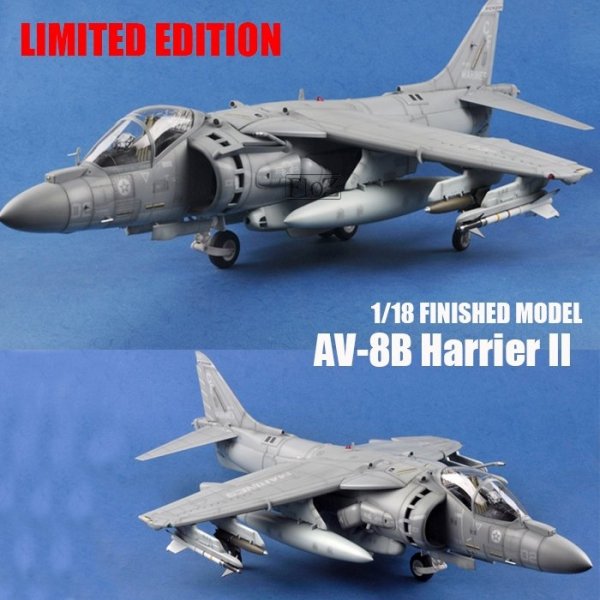 I Love Kit 60027 AV-8B Harrier Readybuilt &amp; Painted 1/18