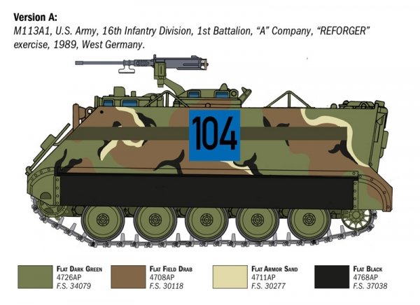 Italeri 6753 M113A1 1/35