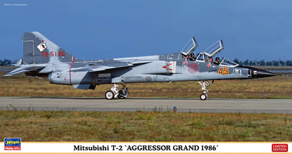 Hasegawa 07543 Mitsubishi T-2 'Aggressor Grand 1986'