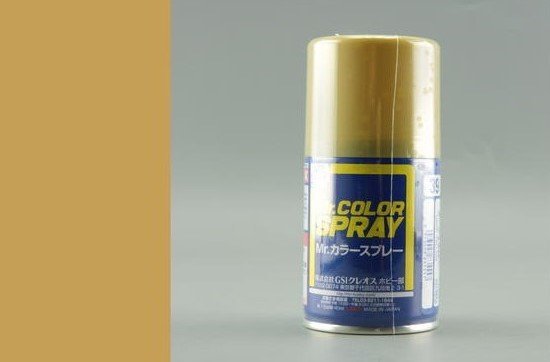 Mr.Hobby S-039 Dark Yellow (Sandy Yellow) - (Flat) Spray