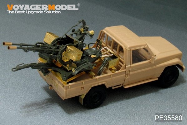 Voyager Model PE35580 Modern Pick UP w/ZU-23-2 FOR MENG VS-004 1/35