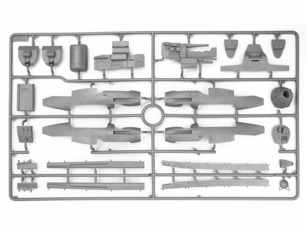 ICM 48275 Do 217K-2 with Gliding Bombs Fritz-X WWII German Bomber 1/48