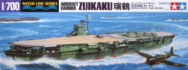 Tamiya 31214 Japanese Aircraft Carrier Zuikaku 1/700