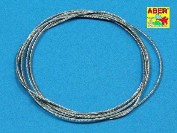 Aber TCS09 Stainless Steel Towing Cables 0,9mm, 1m long