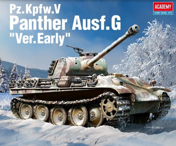 Academy 13529 Pz.Kpfw.V Panther Ausf.G Ver.Early 1/35