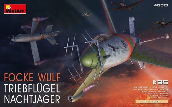 MiniArt 40013 FOCKE WULF TRIEBFLUGEL NACHTJAGER 1/35