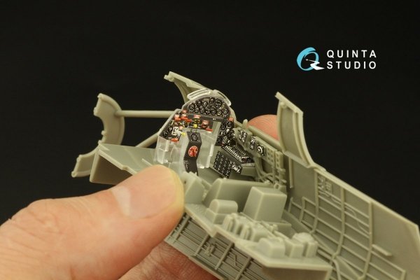 Quinta Studio QD48359 TBF-1 Avenger 3D-Printed &amp; coloured Interior on decal paper (Academy) 1/48