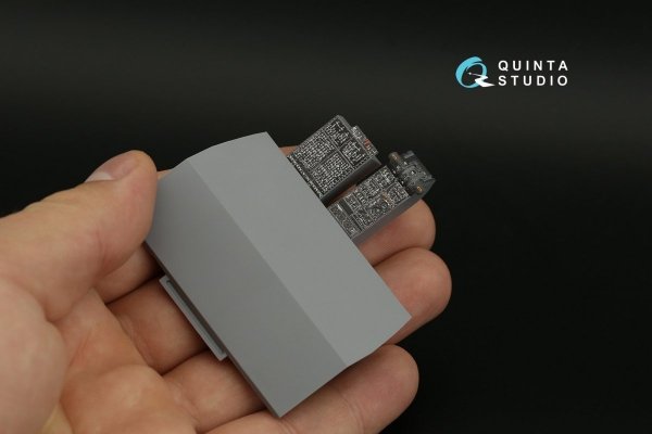 Quinta Studio QDS-35100 CH-54A 3D-Printed &amp; coloured Interior on decal paper (ICM) (Small version) 1/35
