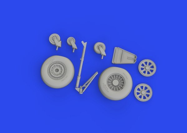 Eduard 648964 TBF/ TBM wheels w/ smooth tire ACADEMY 1/48