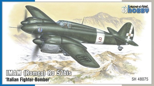 Special Hobby 48075 IMAM (Romeo) Ro 57bis 'Italian Fighter-Bomber' 1/48