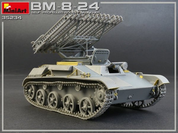 MiniArt 35234 BM-8-24 SELF-PROPELLED ROCKET LAUNCHER 1/35