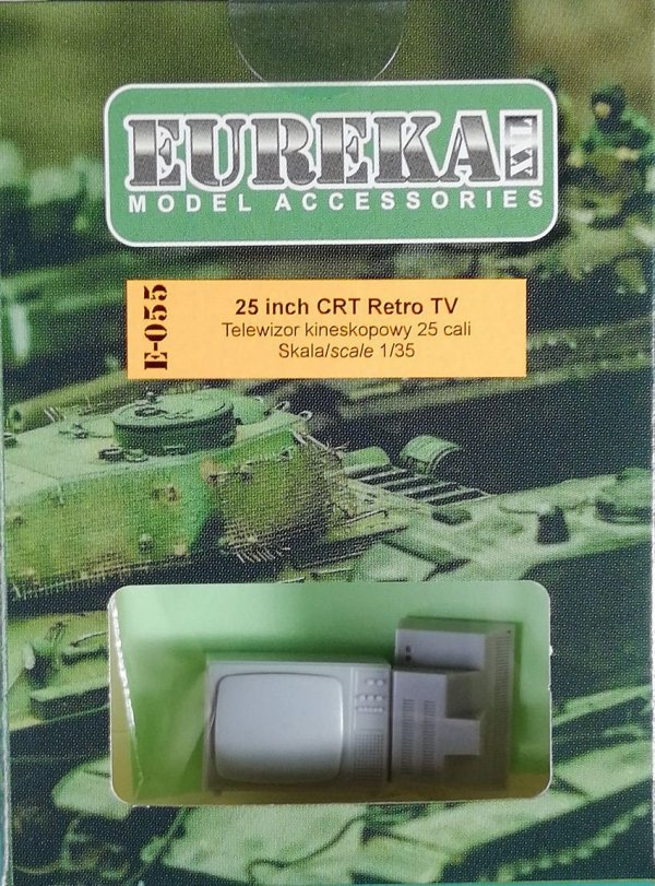 Eureka XXL E-055 Telewizor kineskopowy w starym stylu 25 cali  1/35