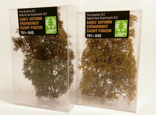 Model Scene 701-04S Fine Bushes - Early Autumn