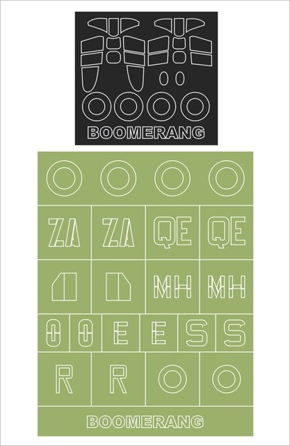 Montex MM48292 CAC-12 BOOMERANG SPECIAL HOBBY