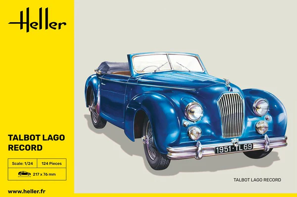 Heller 80711 Talbot Lago Record 1/24